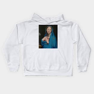 Virgin of the Adoption by Jean-Auguste-Dominique Ingres Kids Hoodie